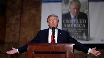 Trump no se pronunció al