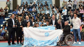 Gabriela Michetti despidió a la