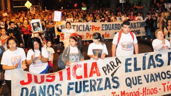 Una multitud clamó seguridad en