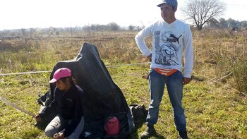 El predio tomado en Moreno