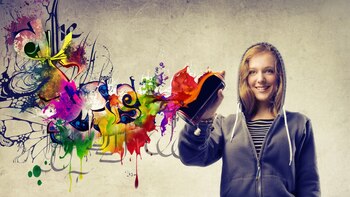 El grafitti, una de las