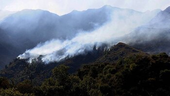 Atacan el fuego por aire