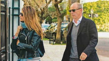 Barbier y su prometida pasearon