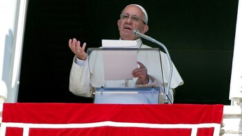 El Papa pidió rezar por