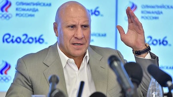 Mijail Mamiachvili, el dirigente que agredió a la luchadora