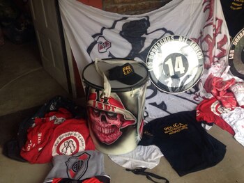 Bombos, trapos y ropa con