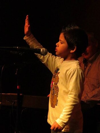 La primera vez que subió