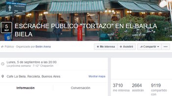 El evento en Facebook para