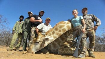 El grupo que acompañó a