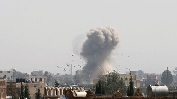Ataque aéreo en Yemen (Archivo/