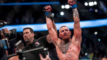 El peleador irlandés Conor McGregor