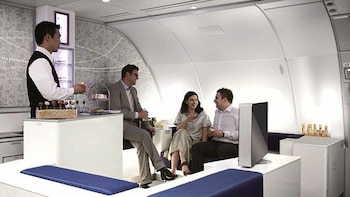 Un bar futurista en las