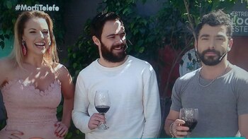 Peter en Morfi, con Carina