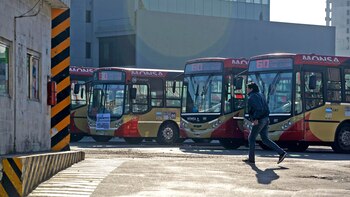 El paro comenzó al mediodía