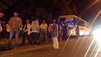 Muchos venezolanos empezaron a marchar