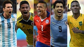 Las estrellas sudamericanas que protagonizarán