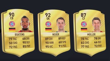 Los jugadores del Bayern Munich,