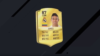 James Rodriguez tendrá 87 en