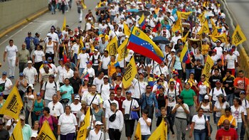 La oposición venezolana se volverá