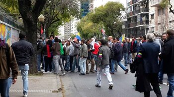 Se vivieron momentos de tensión