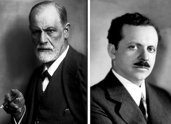 Sigmund Freud y su sobrino