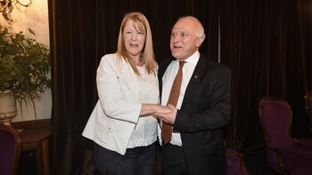 Margarita Stolbizer y Miguel Lifschitz(Nicolás