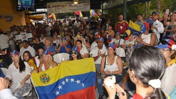 Concentración de venezolanos en Miami,