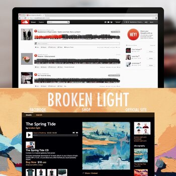 Plataformas como SoundCloud y BandCamp