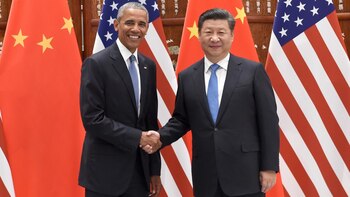 Barack Obama y Xi Jinping