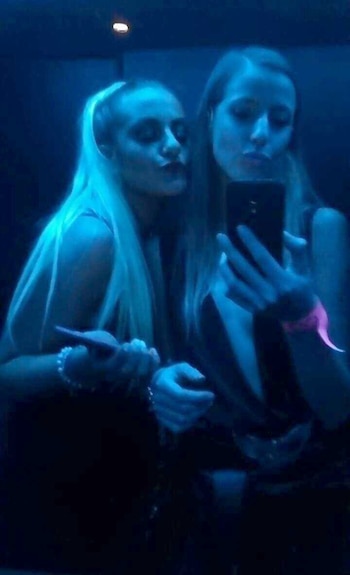 Grieco junto a Antonela Pane.