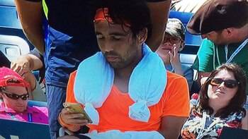 El chipriota Marcos Baghdatis chequeó