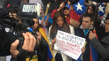 Catherine Fulop y otros venezolanos