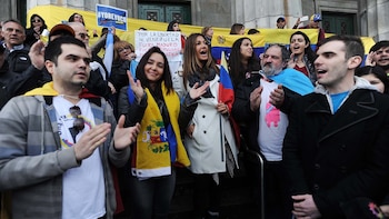 La protesta en la UBA