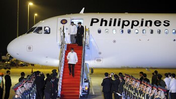 Rodrigo Duterte llegó a Laos,