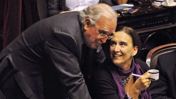 La vicepresidente y su flamante