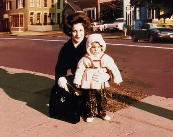 Marita junto a la hija