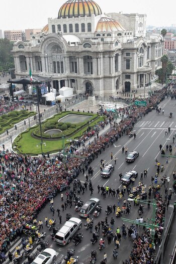 Los restos de Juan Gabriel