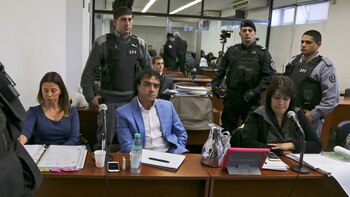 “Mi Sangre” durante el juicio en la Argentina (NA)