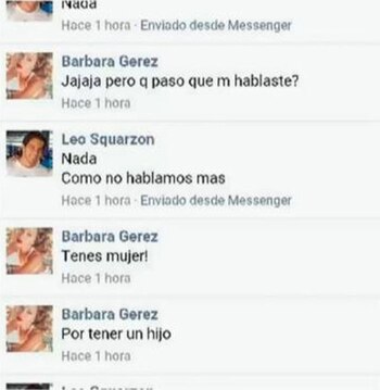 Bárbara conoce el estado sentimental