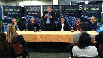 D’Onofrio expuso sobre seguridad en