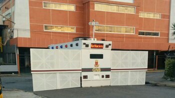 La sede del CNE en Aragua también amaneció custodiada por la Guardia Nacional Bolivariana