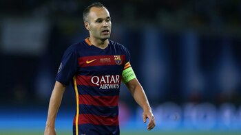 Andrés Iniesta no jugará en