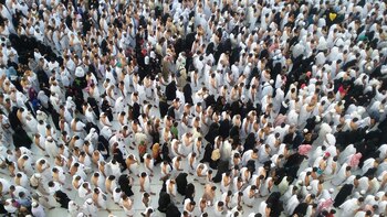 Está prohibida la participación de no creyentes en el Hajj (Shutterstock)