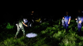 Una aeronave fue derribada por