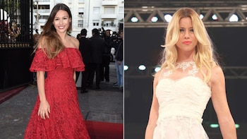 Pampita y Nicole Neumann