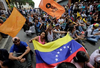 Una de las marchas contra