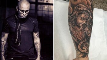 Wisin se realizó un tatuaje