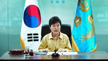Park Geun Hye, presidente de Corea del Sur, condenó la prueba nuclear norcoreana (AP)