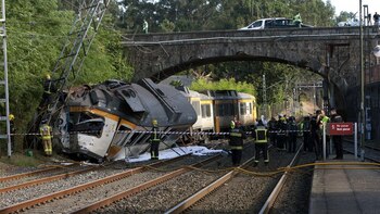 El accidente se produjo en la localidad española de O Porriño, Pontevedra (EFE)