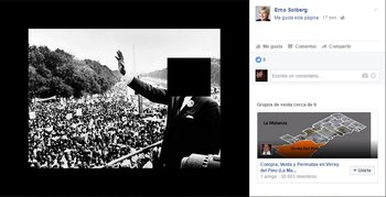 Solberg también comenzó a censurar otras fotografías icónicas que no representaban una “amenaza” para las normas de publicación de Facebook. Aquí, Martin Luther King
